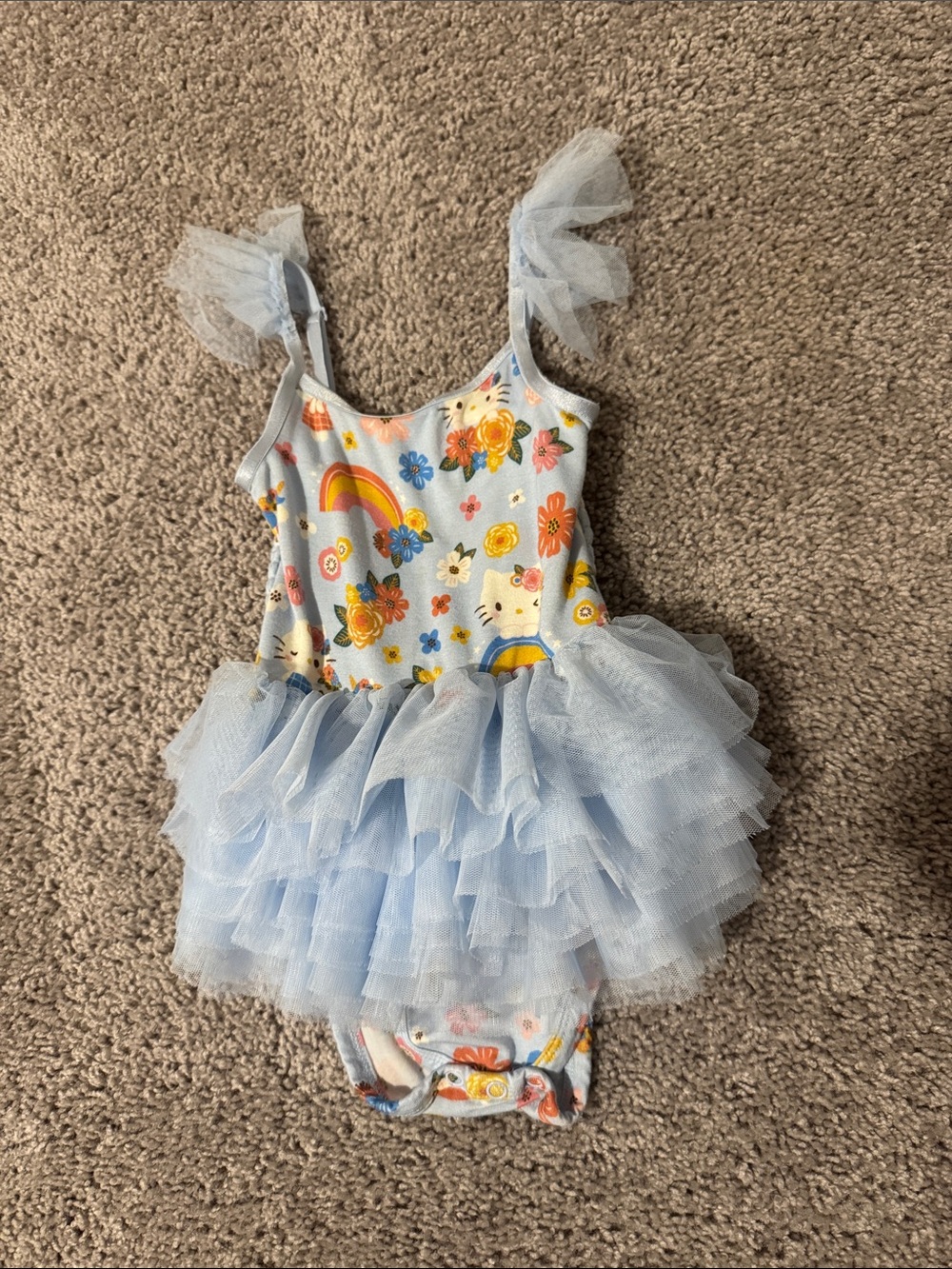 Posh Peanut Hello Kitty Tulle Bodysuit Tutu